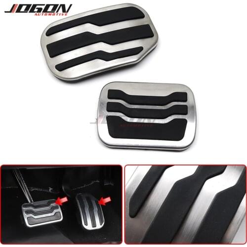 AT Automatic Fuel Brake Foot Pedals Pads Cover For Ford F-Series F150 RAPTOR P552 2015-2020 XL XLT Car Accessories