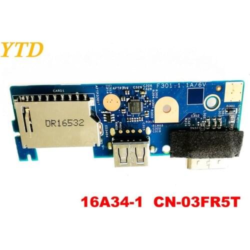 Original for DELL 16A34-1 USB board 16A34-1 CN-03FR5T tested good free shipping