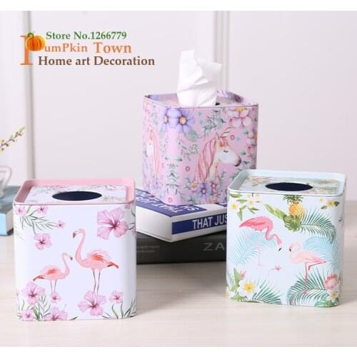 Napkin Boxes Pumpkin Town Home Decor China