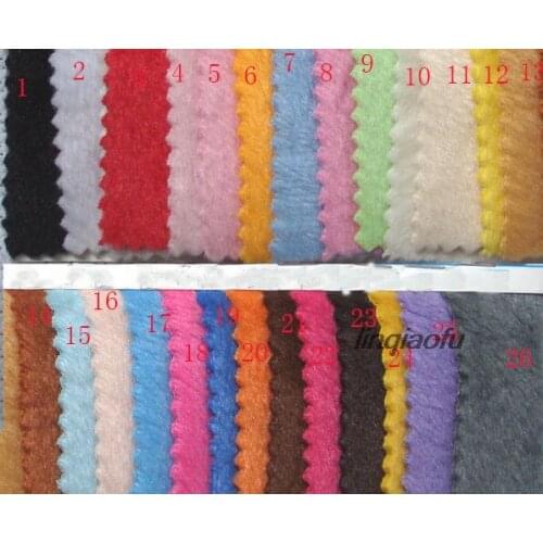 DIY handmade exhibits decorative background velvet pillow fabric Clothing shoes bag warm flannel fabric 150cmx100cm