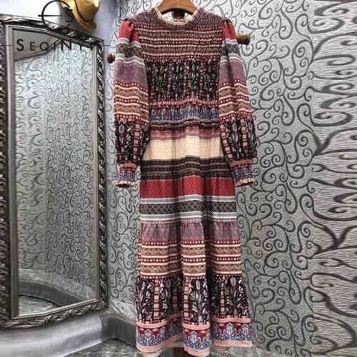 Summer Dresses With Sleeves SEQINYY China