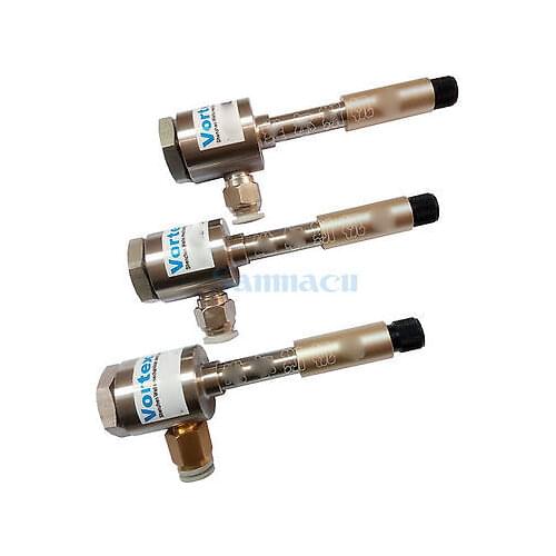 2-10 CFM Vortex Tube Stainless Steel With Valve and Muffler Air Chiller Cooler