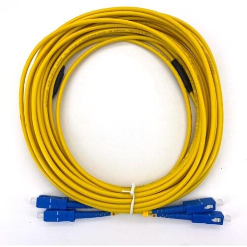 1 PC printer SC/SC fiber cable UPC Simplex 4.0mm PVC Double core Fiber Patch Cable For Hoson board large format printer