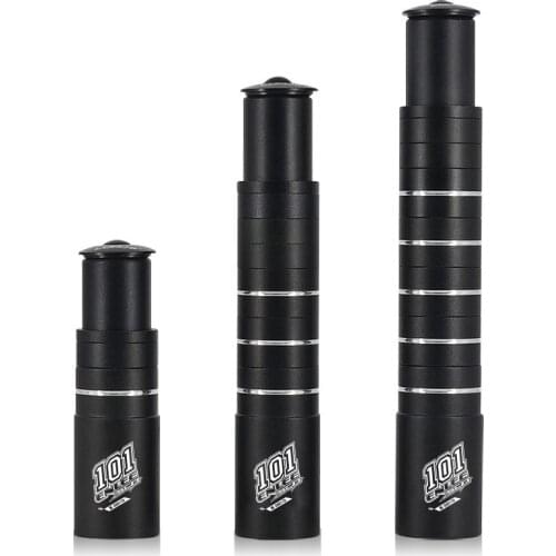 1Pc Bicycle Fork Stem Height Extender Handlebar Rise Up Adapter Aluminum Alloy Height Spacer Cycle Accessories 115mm 180mm 210mm