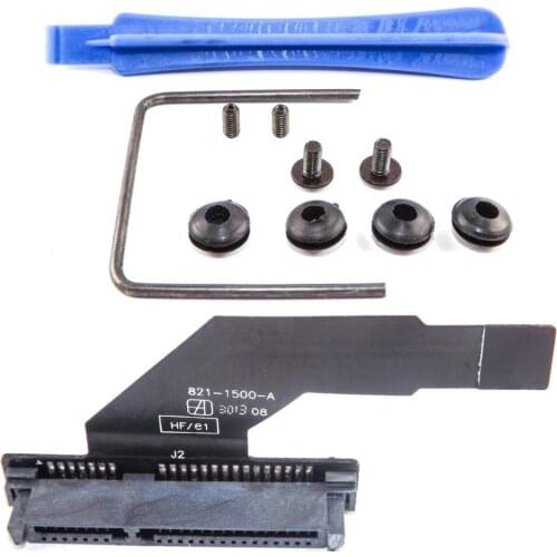 10 Sets/lot Hard Drive HDD DISK SSD Flex Cable With Tools 821-1500-A For Mac Mini A1347