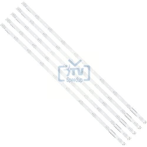 10set=50pcs LED Backlight strip 10 Lamp 43pfg5000 43PFG5100 Aoc Le43d1452 Le43s5760 Le43d1442 le43s5970 LE43S5977 43pfg5102/78