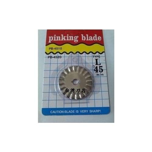 45MM round knife Pinking blade Hob intensive round corrugated blade 100PCS/Lot