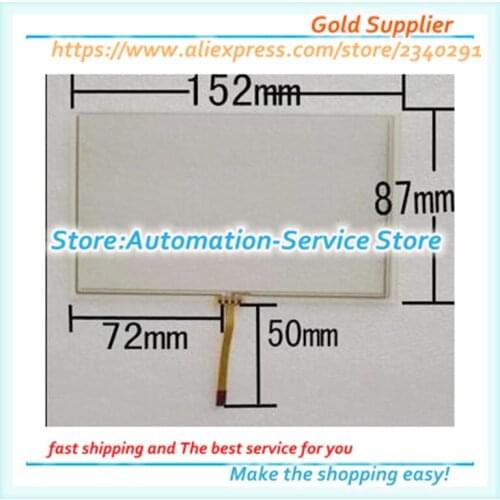 6 Inch Touch Screen For DVD Navigator Car Audio Video Learning Machine Touch Screen Control 152*88 New