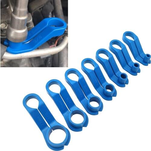 7pcs/set Vehicles AC Line Disconnect Tool Set Fuel Line Removal Tool Replacement Fuel Line Angled Disconnect Tool