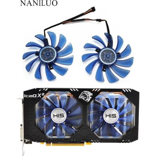 95 мм FDC10H12S9-C 4pin RX 580 охлаждающий вентилятор GPU для его RX580 RX 580 Ice QX2 OC 4 GB/Turbo 8GB охлаждающая видеокарта