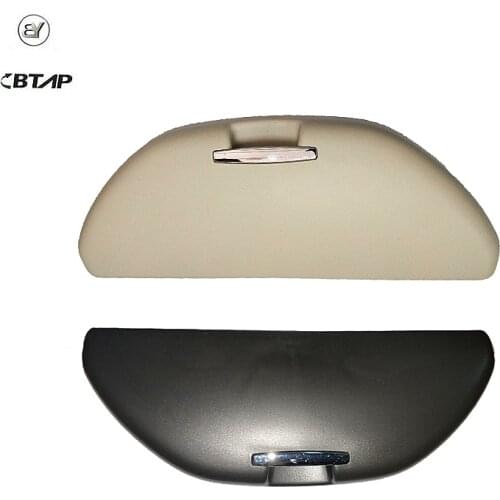 BTAP New Beige Black Sunglass Holder Glasses For VW Golf Jetta MK4 Bora Polo Skoda Octavia 18D857465 18D 857 465 1J0857465