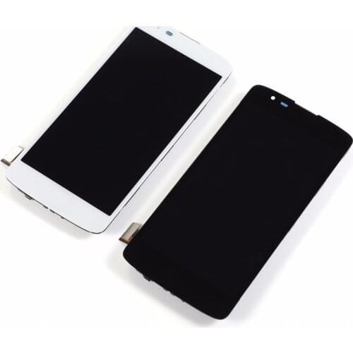 For LG K8 LTE K350 K350N K350E K350DS LCD Display Touch Screen Digitizer Assembly With Housing Frame free shipping