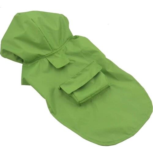 New design dogs cats rain jackets clothes doggy raincoats costume puppy outwear pet dog cat waterproof overcoat 1pcs