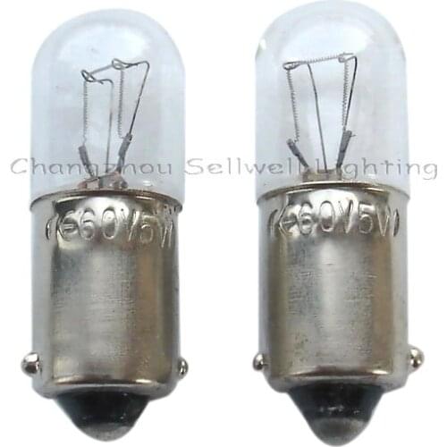 Good!miniature Lamp Bulbs Lighting Ba9s T10x28 60v 5w Super Bright A011