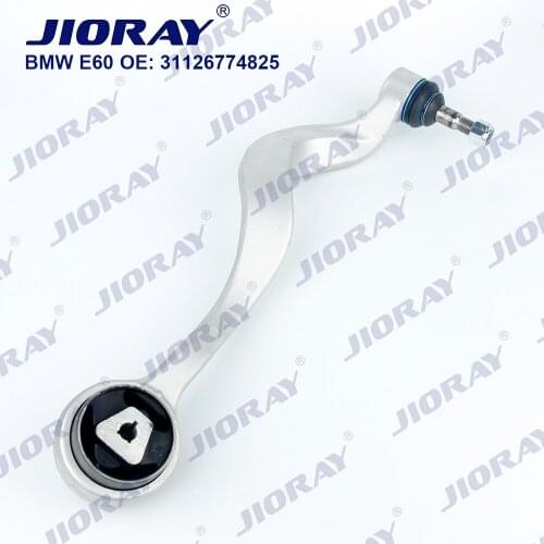 JIORAY Front Lower Left Suspension Control Arm Curve For BMW 5 Series E60 E61 523i 525d 530i 31126774825 31104026719