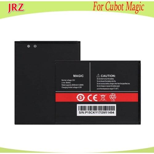 JRZ LOT=10PCS 3.8V 2600mAh battery For Cubot Magic phone Replacement Batteries Bateria