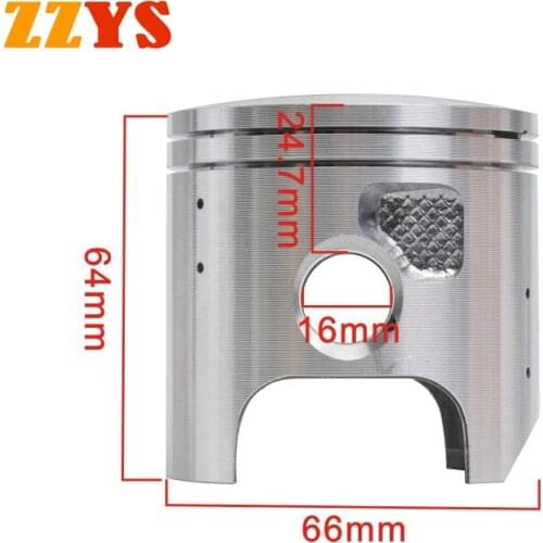 66mm 66.25mm 66.5mm 66.75mm 67mm Motorcycle Piston Rings Kit For Kawasaki KDX200 KDX 200 1989 1990 1991 1992 1993 1994 - 2006