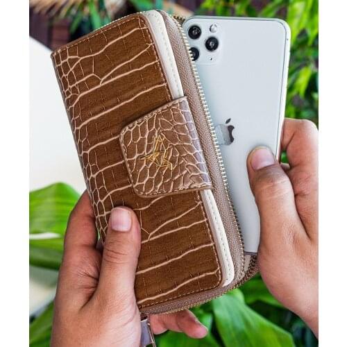 Crocodile Pattern Portfolio Womens Wallet Opportunity Product Stylish Elegant Lightweight Кошелек Женский Carteira Feminina