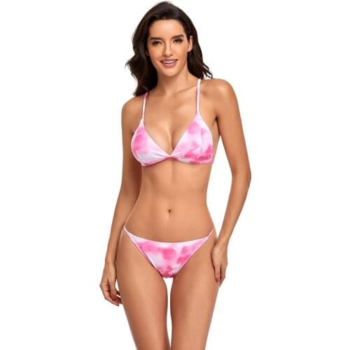 Summer Womens Swimwear Push Up Sexy Swimsuit Micro 2 Piece Colorful Bikinis Set 2021 Lingerie Set Mini Bathing Suit for Women