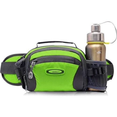 Multifunctional Outdoor Sports Bag Waterproof Nylon Running Bag Men And Women Shoulder Messenger Water Bottle Waist Bag