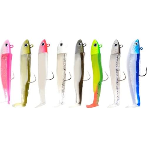1 Set Soft Minnow Lead Head 5g 12g 25g Fishing Lure Wobblers Jig Head Silicone Baits Crank Hook Jigging Bass Pike Zander