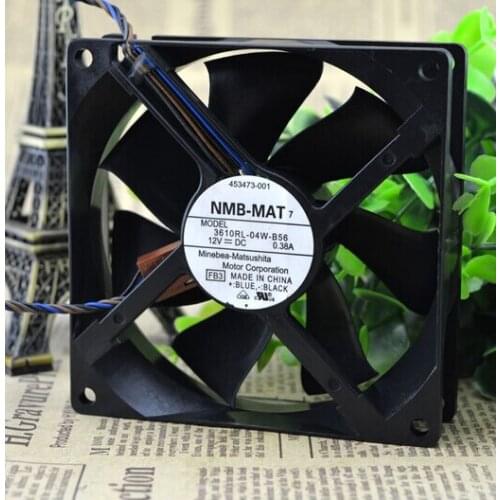 3610RL-04W-B56 12V 0.38A 9CM original Disassemble