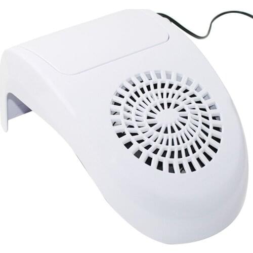 Nail Dust Suction Dust Collector Fan Vacuum Cleaner Manicure Machine Tools Dust Collecting Bag Nail Art Tools EU Plug