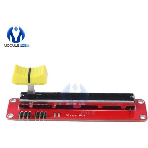 B10K Sliding Slider Potentiometer Switch Slide Block Module for Arduino MCU ARM Electronics DIY
