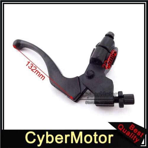 Alloy 7/8'' 22mm Right Handle Brake Lever Perch For 43cc 47cc 49cc Mini Dirt Pocket Bike ATV Quad Minimoto 97cc Scooter Baja