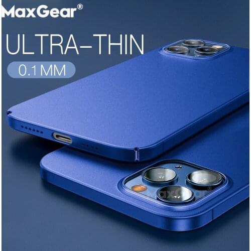 Shockproof Hard Plastic Phone Case For iPhone 12 11 Pro Max XS XR X 6 6S 7 8 Plus SE 2020 Matte Case Ultra Thin Super Slim Cover