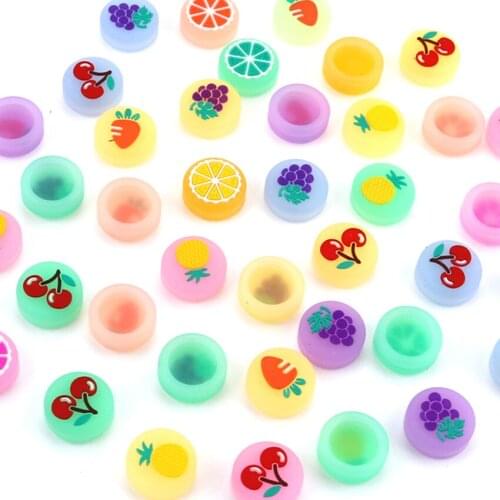 YuXi 2pcs Silicone Soft Protective Cover Thumb Stick Grip Cap For Nintend Switch NS Lite Joy Con Controller Joystick Cover