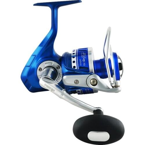 Okuma 10000s 16000s Spinning Reel Metal Spool 20KG Max Drag Saltwater Fishing Reel Distant Wheel Carretilha Pesca Fishing Tackle