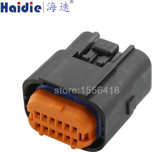 1set 12pin auto plastic wiring harness waterproof plug electric cable sealed connector MX23A12XF1 MX23A12SF1