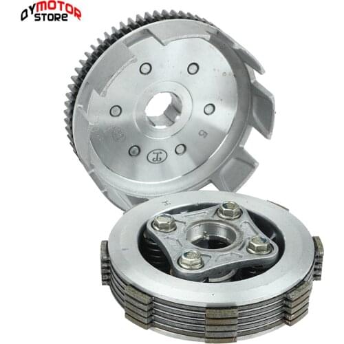 5 Disc 67 Teeth Complete Manual Clutch Assembly Kit For lifan 140cc 150cc Horizontal Engines Dirt Pit Bike Monkey Bike Parts