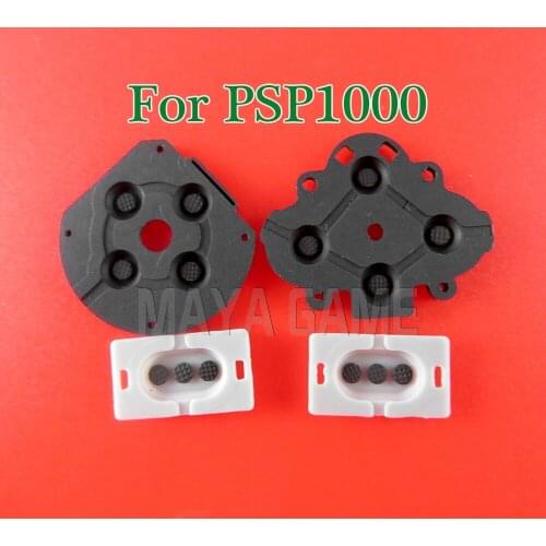 60sets/lot for PSP1000 PSP 1000 good quality Silicone Rubber Button Switch Conductive pad D-Pad ABXY Replacement OCGAME