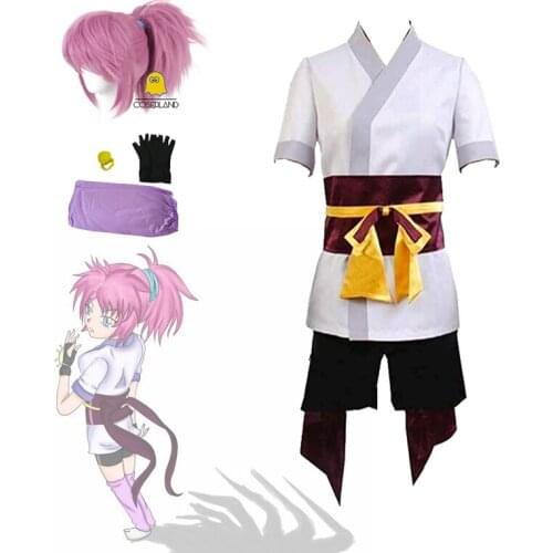 Anime Hunter X Hunter Machi Komacine Cosplay Costume Phantom Troupe Outfit Halloween Carnival Suit for Women Role Play Party