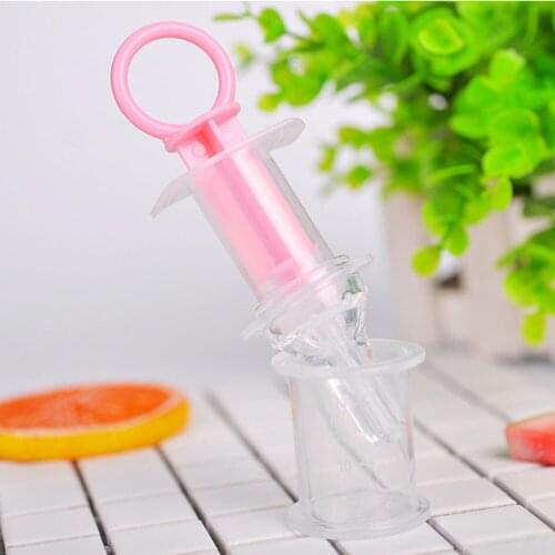 Kids Smart Transparent Squeeze Dropper Needle Utensils Tableware Eating Syringe Feeder Pacifier Baby Feeding Medicine Dispenser
