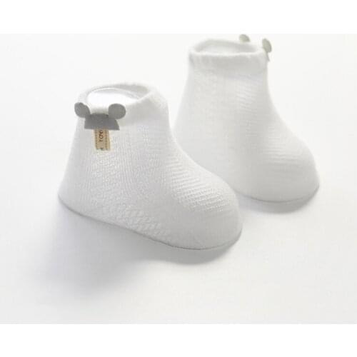 Baby Socks Summer Thin Baby Spring And Summer Pure Cotton Childrens Mesh Socks Pure Cotton Breathable