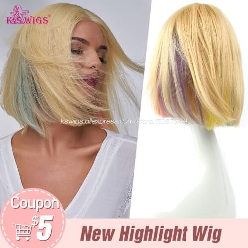 K.S WIGS Natural Wigs