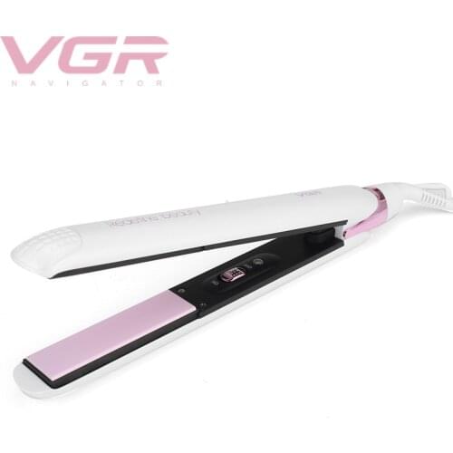 Multifunctional Negative Ion Curler Straightener Hair Splint Hair Straightener Iron Display Ceramic Coating Plate Ionic Cur