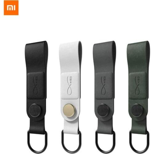 Original Xiaomi Bcase MEC Magnetic Earphone Clip Three colors Leather Buckle Earphone Wire Organizer Holder Portable Cable