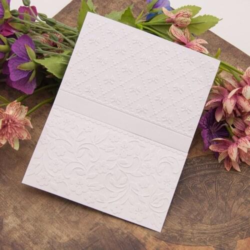 Plastic Embossing Folder Stencils Template Molds DIY Scrapbooking Paper Photo Album Card Decoration Flower Butterfly E56C