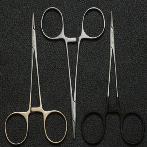 Shi Qiang Needle Holder Plastic Plastic Surgery Instruments Ophthalmology Double Eyelid Embedding Surgical Tool Suture Needle Cl