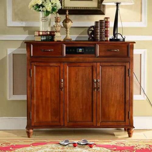 American furniture factory American storage shoe cabinet storage cabinet intelligent electronic disinfection two or three door s