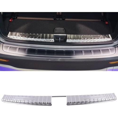 Car Styling Stainless Steel Inner Rear Bumper Protector Guard Plate Cover Trim for Mercedes-Benz GLB Class 2019 2020 accessories