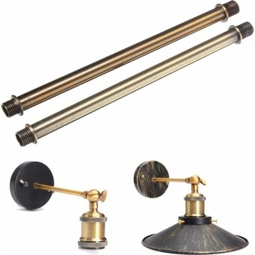 17cm Retro Vintage Lamp Light Holder Socket Droplight Extension Rod Zinc Alloy Gold Bronze/Green Bronze Lamp Bases