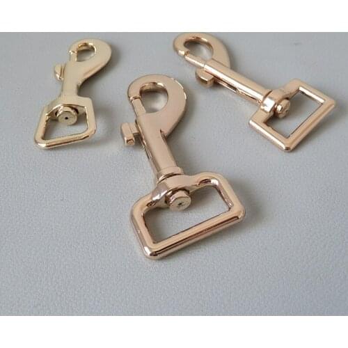 20Pcs/Pack Webbing Straps Metal Carabiners Clasps Eyelets Buckle Clip Hook For Paracord Dog Pet Leash Leads Harness Accessory