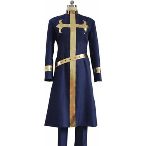 2018 JoJos Bizarre Adventure Enrico Pucci Cosplay Costume Halloween Party Costumes Christmas Uniform Outfits Custom Any Size