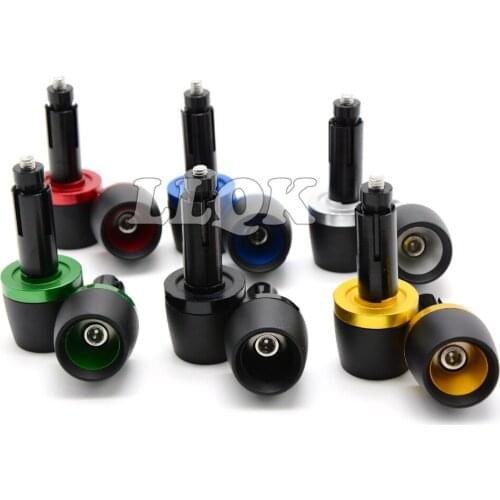 7/8'' 22 mm CNC motorcycle handlebar cap motocross handle bar grips ends For ducati monster 696 yamaha suzuki gsxr 750