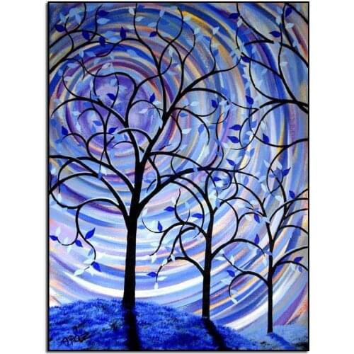 5D DIY Diamond Painting Forest Diamond Painting Cross Stitch Landscape Bridges Diamond Drill Rhinestone Home Decoration